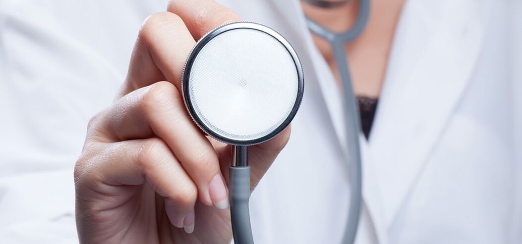 Doctor with stethoscope